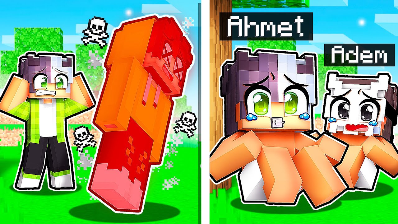 Minecraft'ta Ölürsem Arkadaşlarım Bebeğe dönüşür! 👶