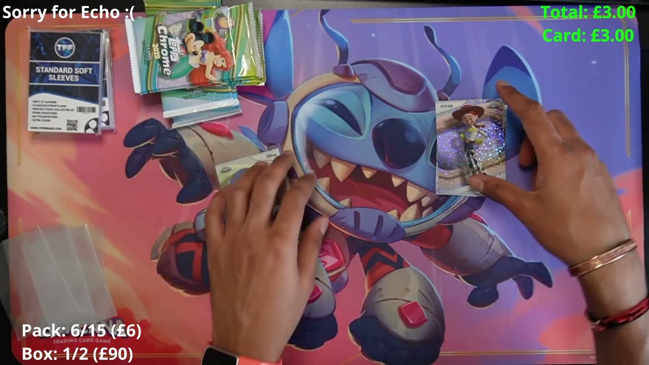 Pack 6/15 | Box 1/2 | Topps Disney Chrome 2025 Megabox