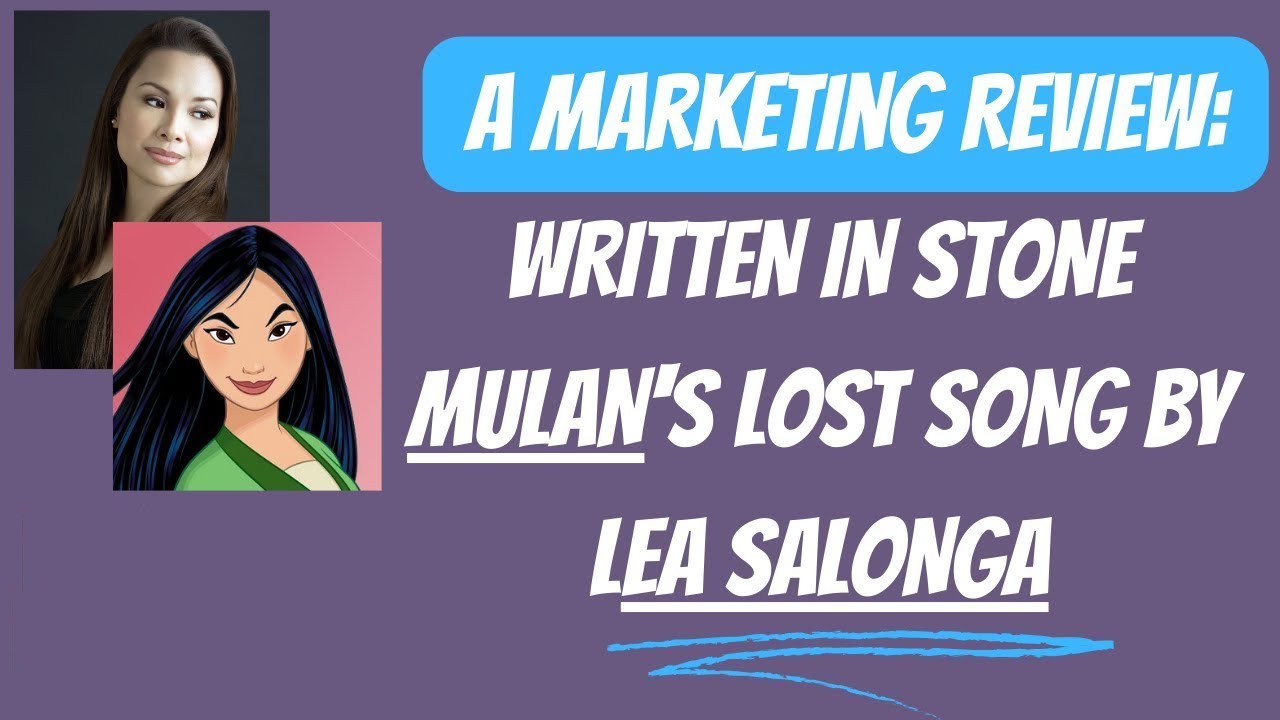 Written in Stone by Lea Salonga - A Marketing Review of the show