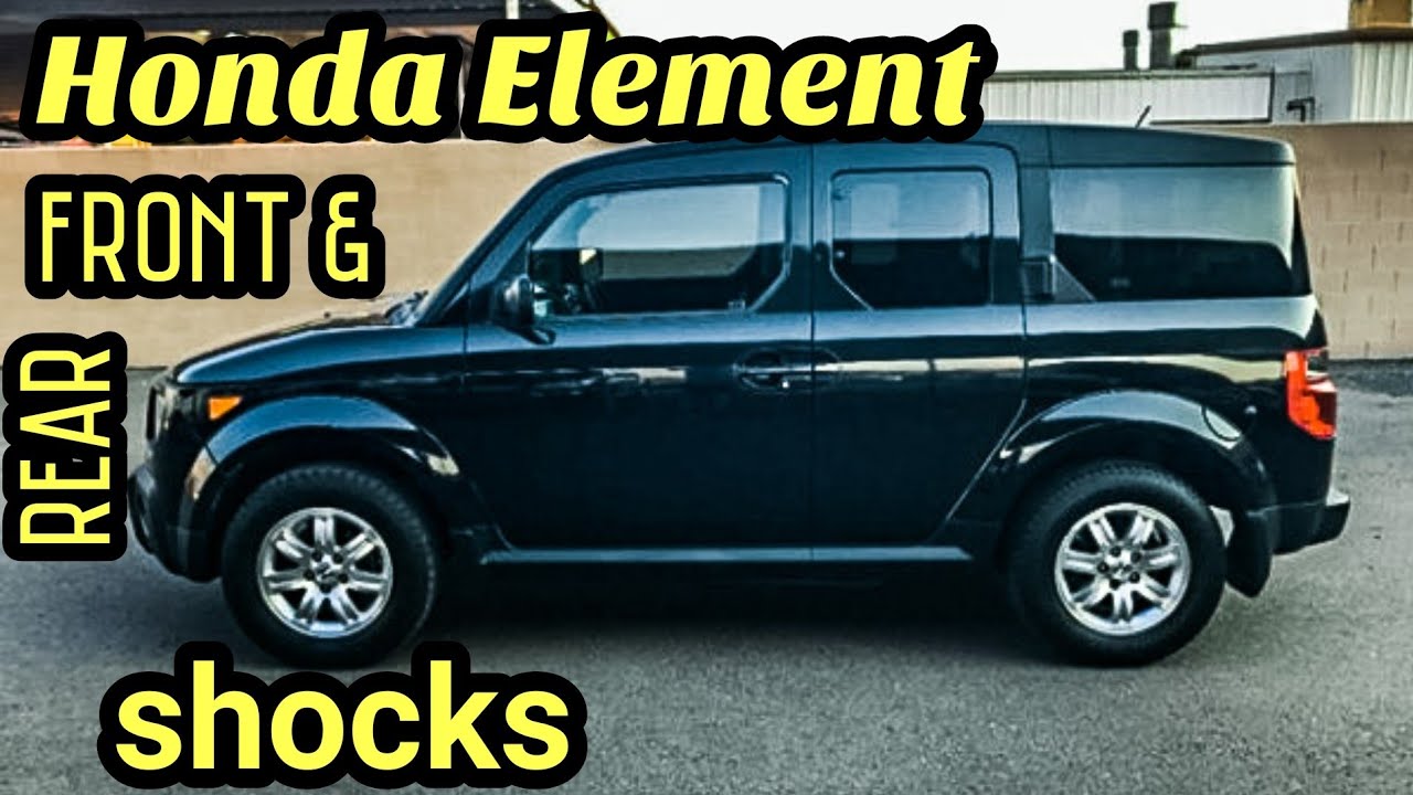 Замена передних и задних амортизаторов Honda Element