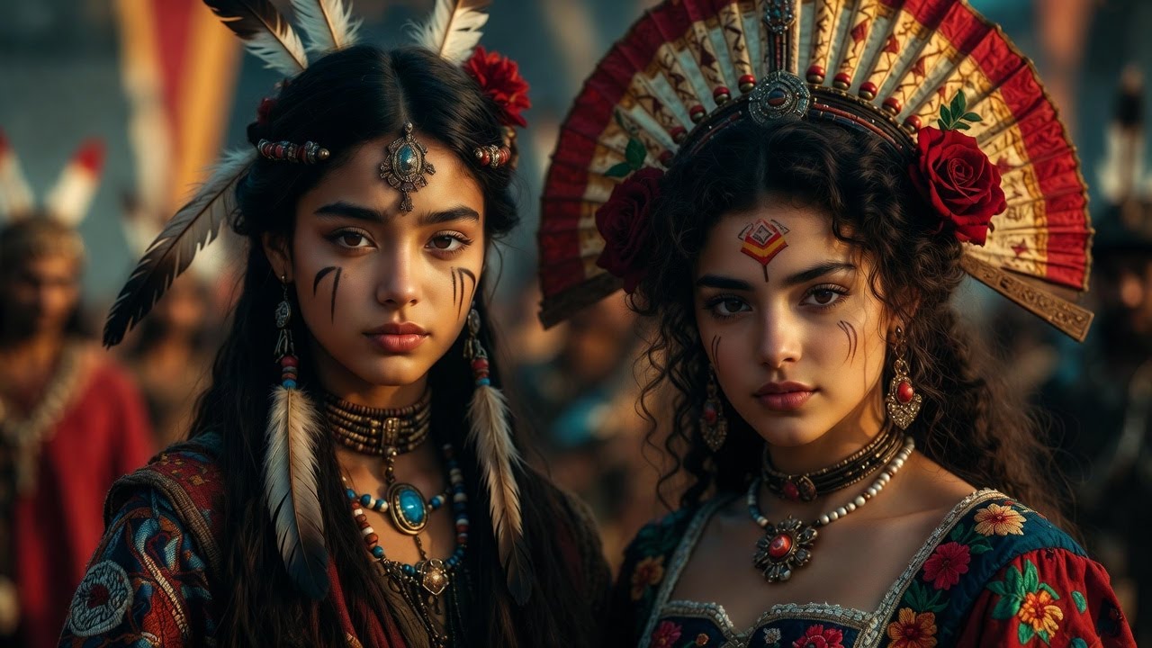Epic Native American & Spanish Fusion | Female Spanish Choir • Tribal & Flamenco Music