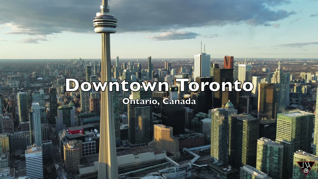 Downtown Toronto 4K Drone
