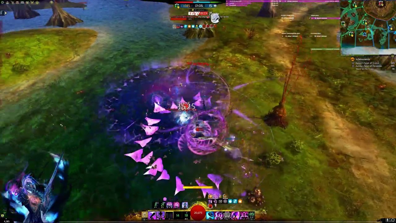 GW2 Spear Chronomancer - WvW roaming