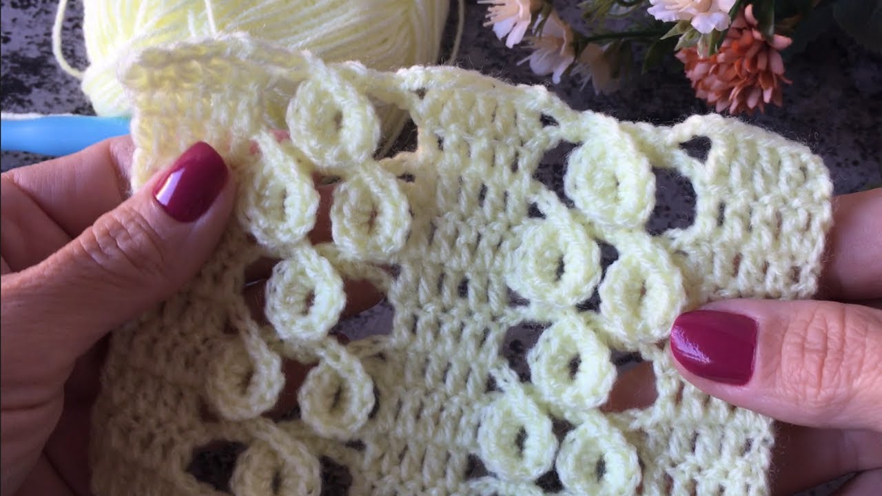 DESCUBRA como é FÁCIL fazer esse Lindo PONTO de CROCHÊ 😍