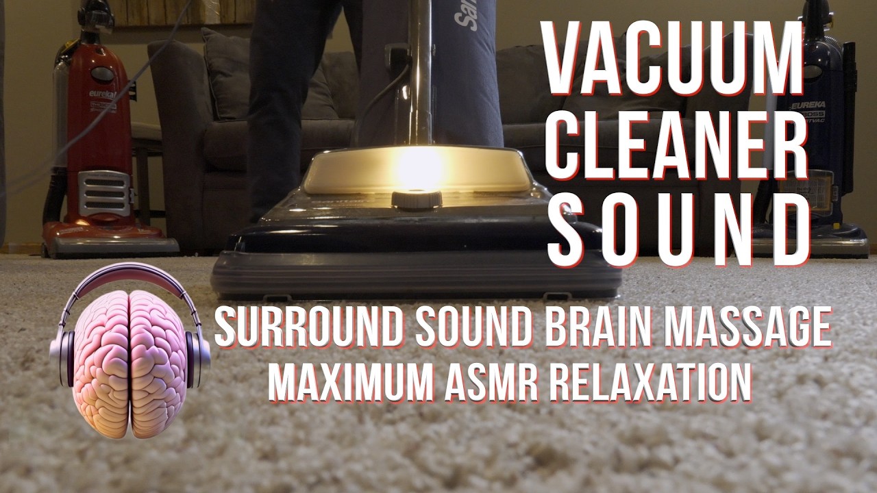 Vacuum Cleaner 3D Surround Sound - 3 Hours Maximum Relaxation - Sleepmaxxing