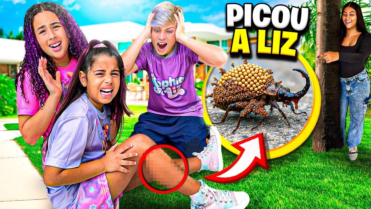 ERA PRA SER APENAS UMA FESTA NA PISCINA MAS UM BICHO ME PICOU E DESMAIEI