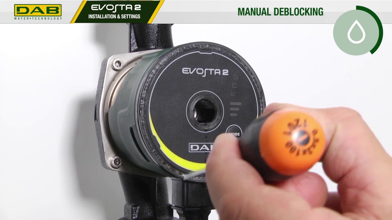 Evosta 2 -07- Manual deblocking