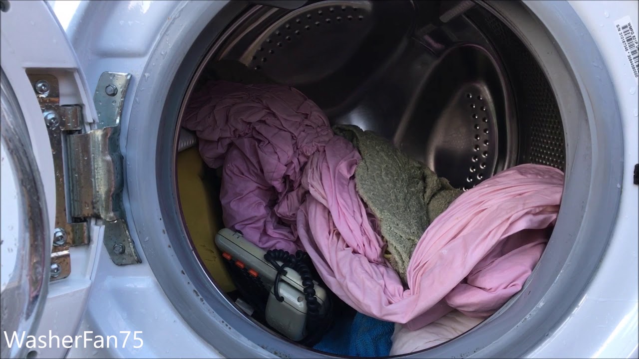 Stress Test - Throwing wet towels in washing machine while spinning