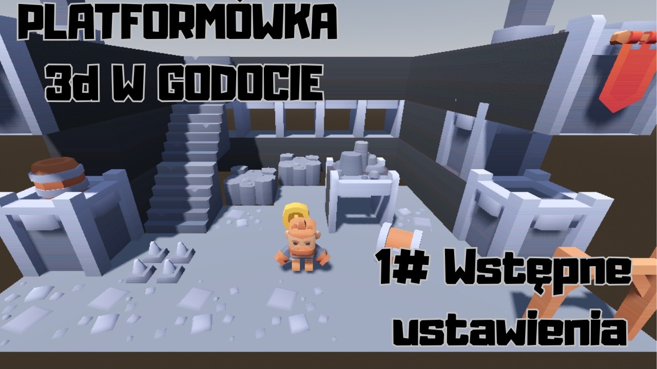 1#Platformówka  3d w Godot 4.6 - Wstępne ustawienia.