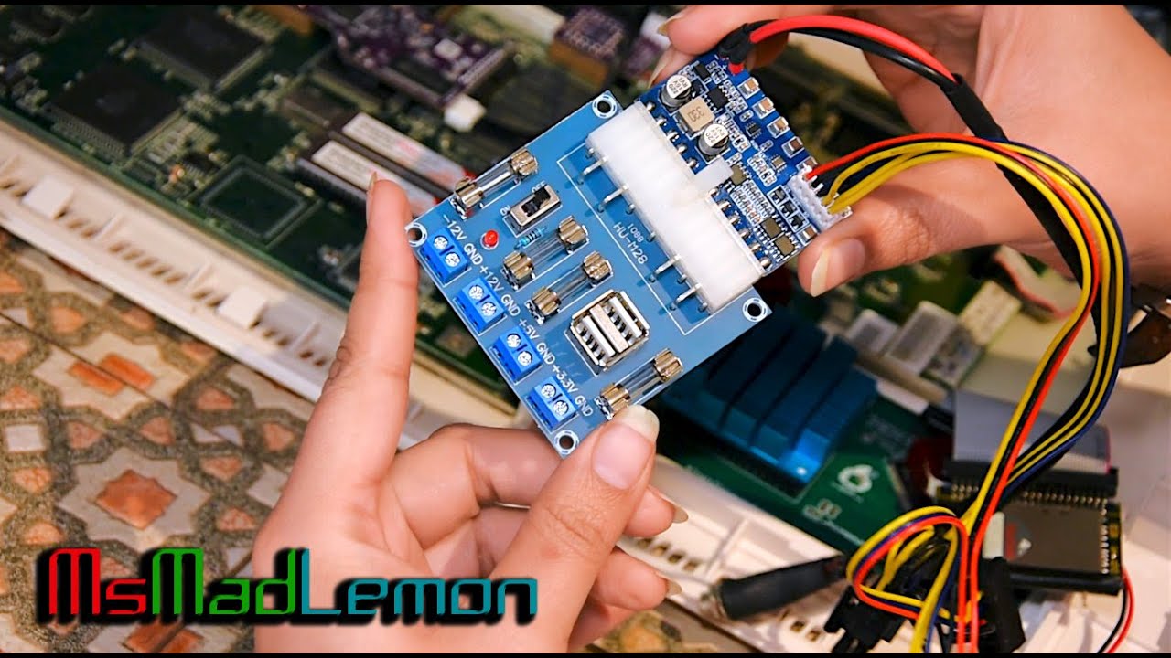 Amiga PSU Neat Solution - A1200 Eyetech Tower Series