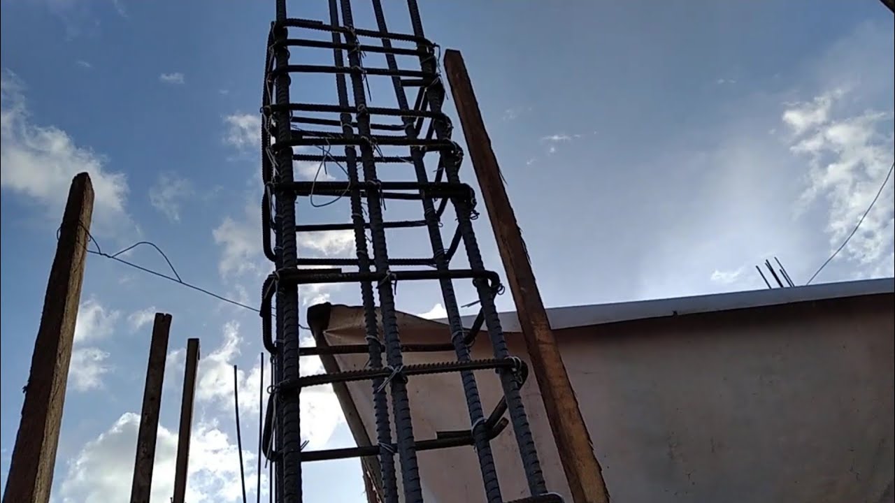 Dugtungan ng bakal sa Poste (  column ) ...Dagdag kaalaman