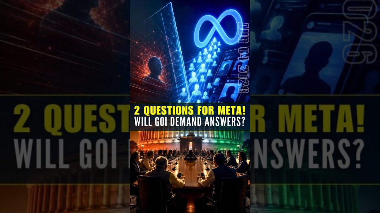 Meta&rsquo;s Global Leadership to Meet GOI on Aug 5-6: Two Questions India Must Ask