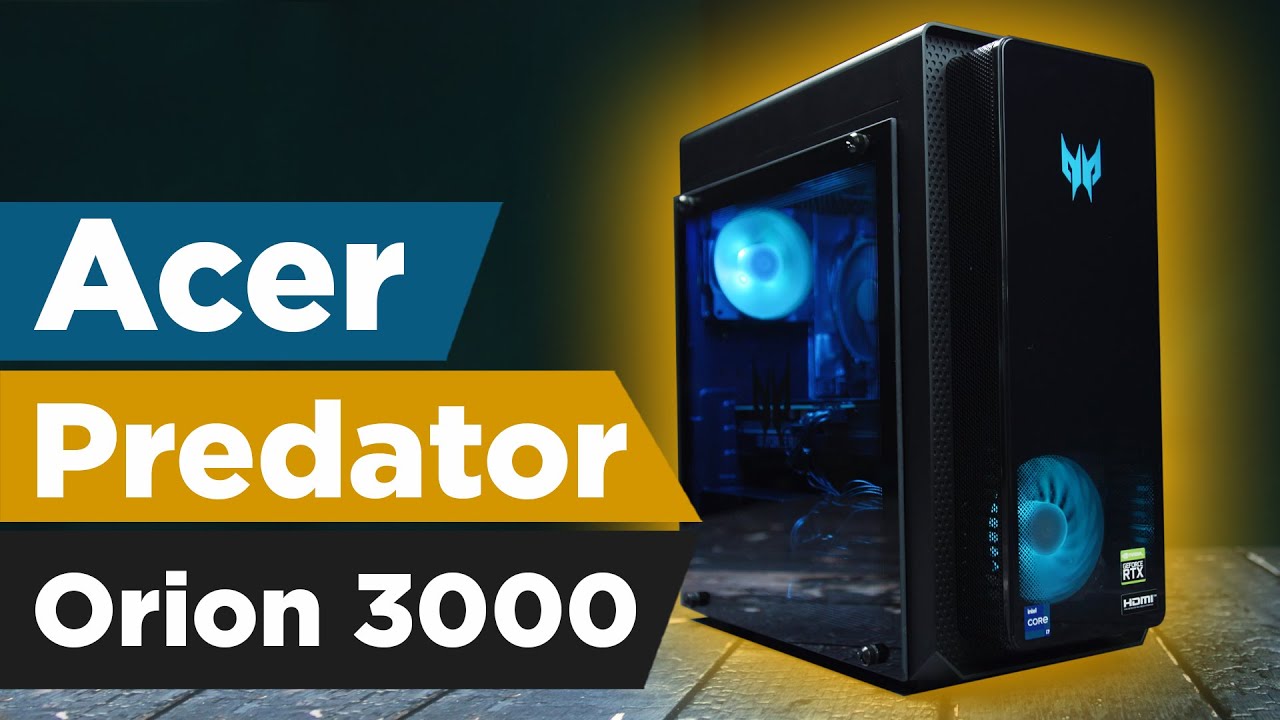 Acer Predator Orion 3000 – kompaktan, brz i lep