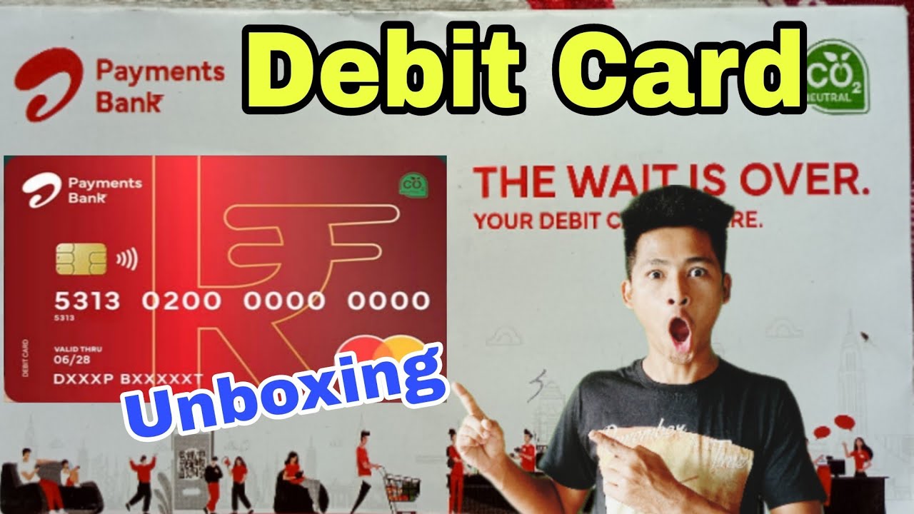 Airtel Payment Bank Debit Card Unboxing Review 2025, Debit Card Unboxing Review, Unboxing 