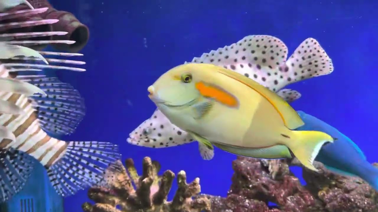 200 Gallon FOWLR Saltwater Fish Tank - Huge Fish!