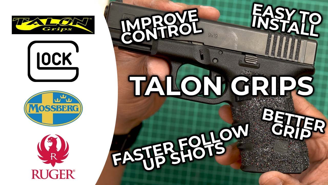 Talon Grips & Talon Slide Grip Install | 10% off Promo code |Glock19| Ruger LCP|Mossberg Shockwave