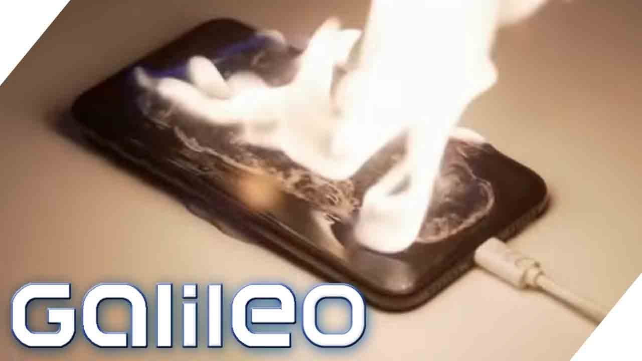Smartphone brennt - Was tun? Can you survive Alltag | Galileo | ProSieben