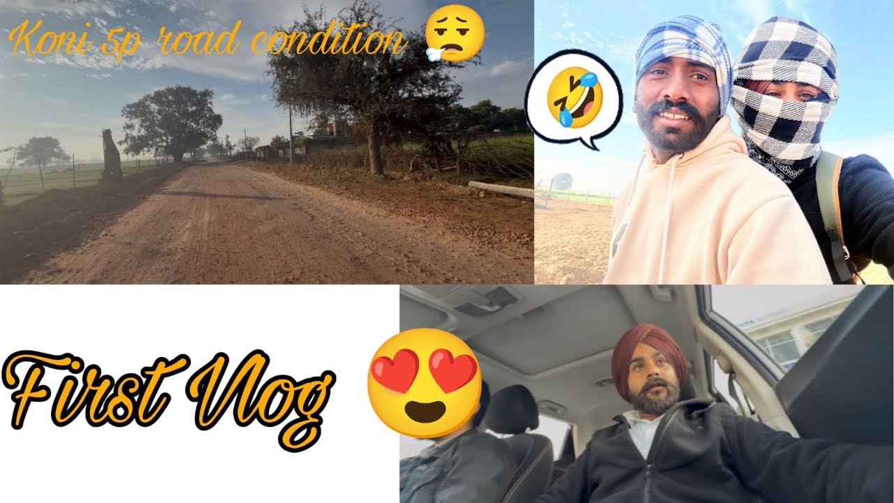 First Vlog😍 Pind Koni To ganganagar 