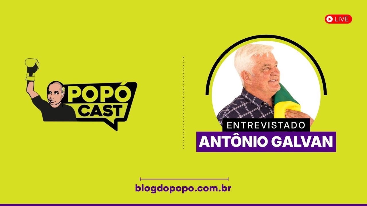 Podcast do Popó #9 - Convidado Antônio Galvan Pré-candidato ao Senado