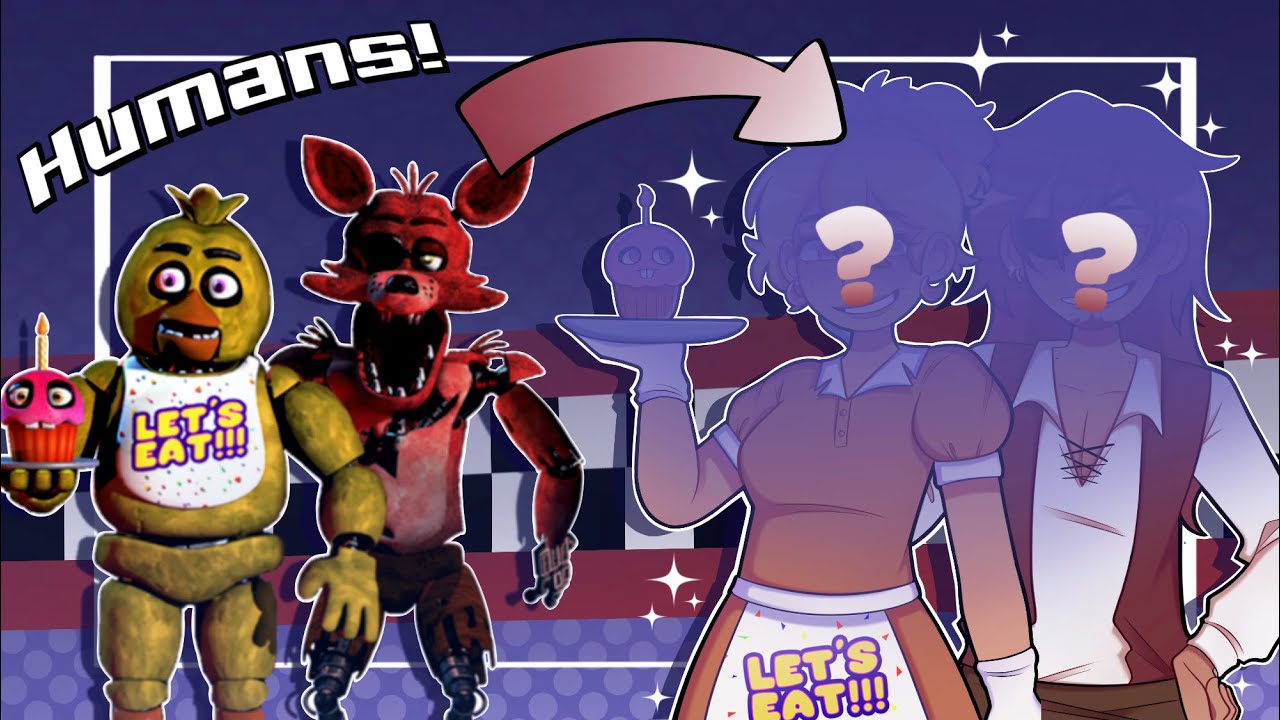 Reimagining FNAF as Humans! // art + commentary 