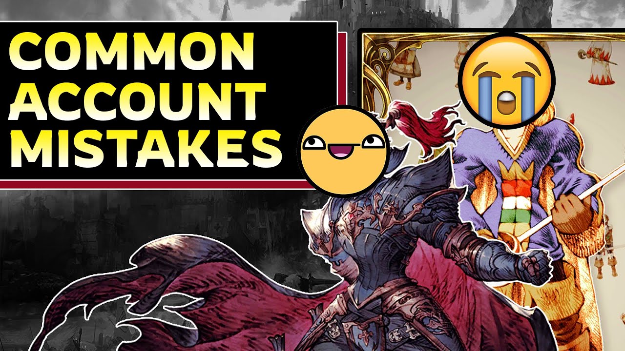 [WotV] Common Mistakes Many Players Make F2P Guide | War of the Visions