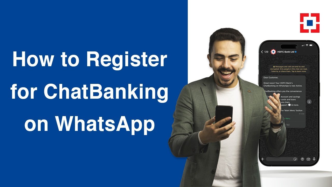How to Register for HDFC Bank ChatBanking on WhatsApp | Step-by-Step Guide