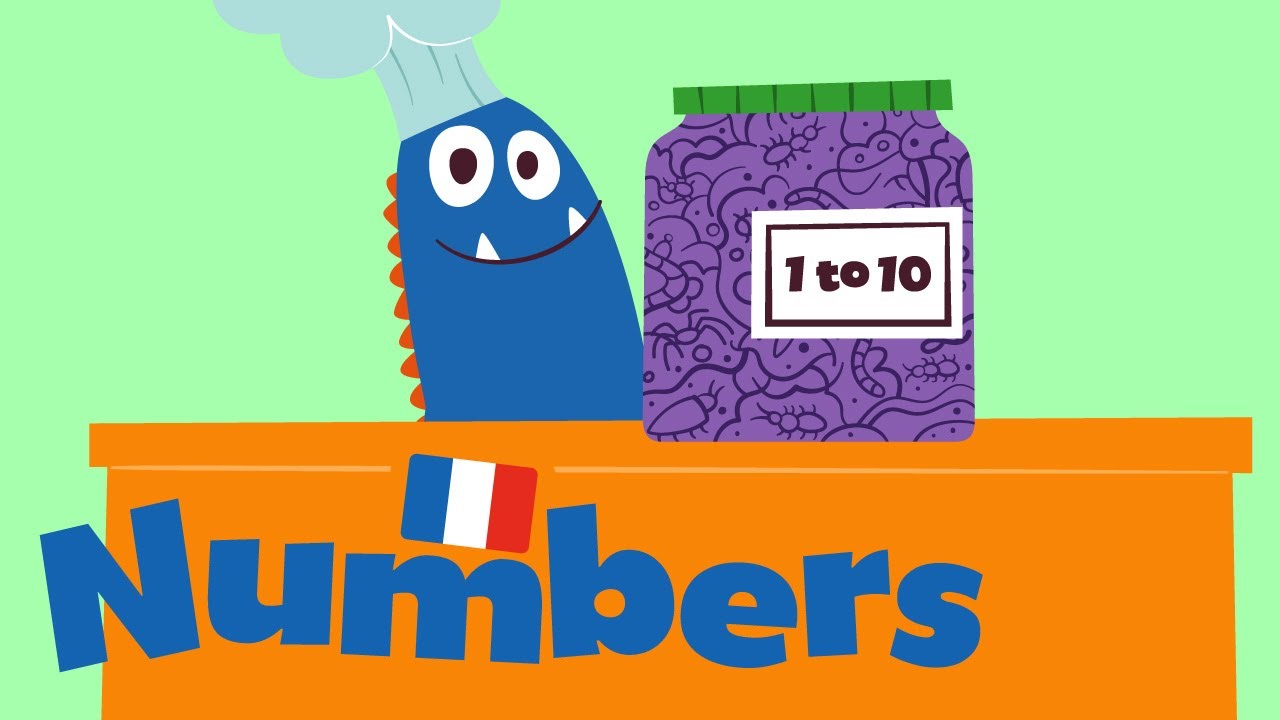 Numbers 1-10 in French 🇫🇷 - Learn French