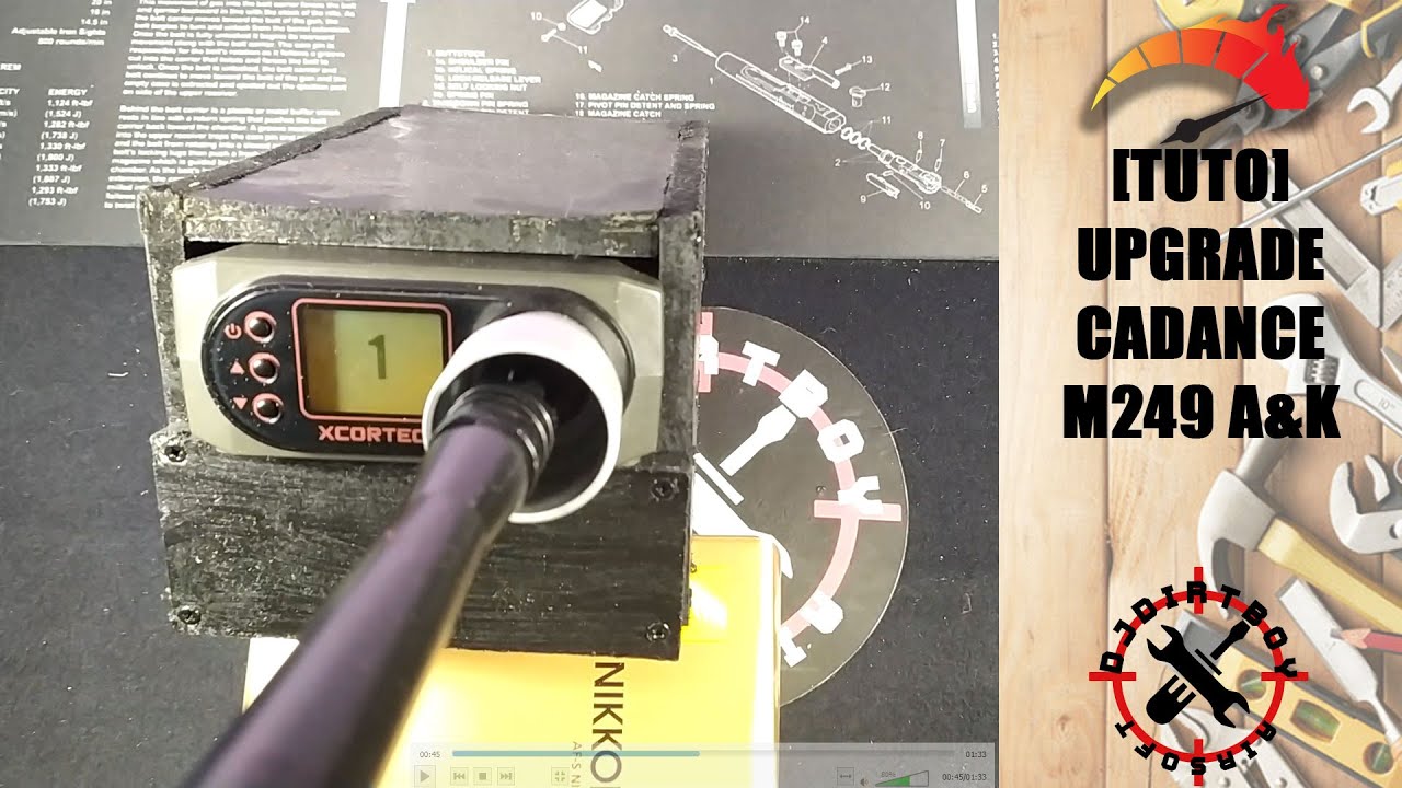 [Tuto] Upgrade cadence M249 A&K