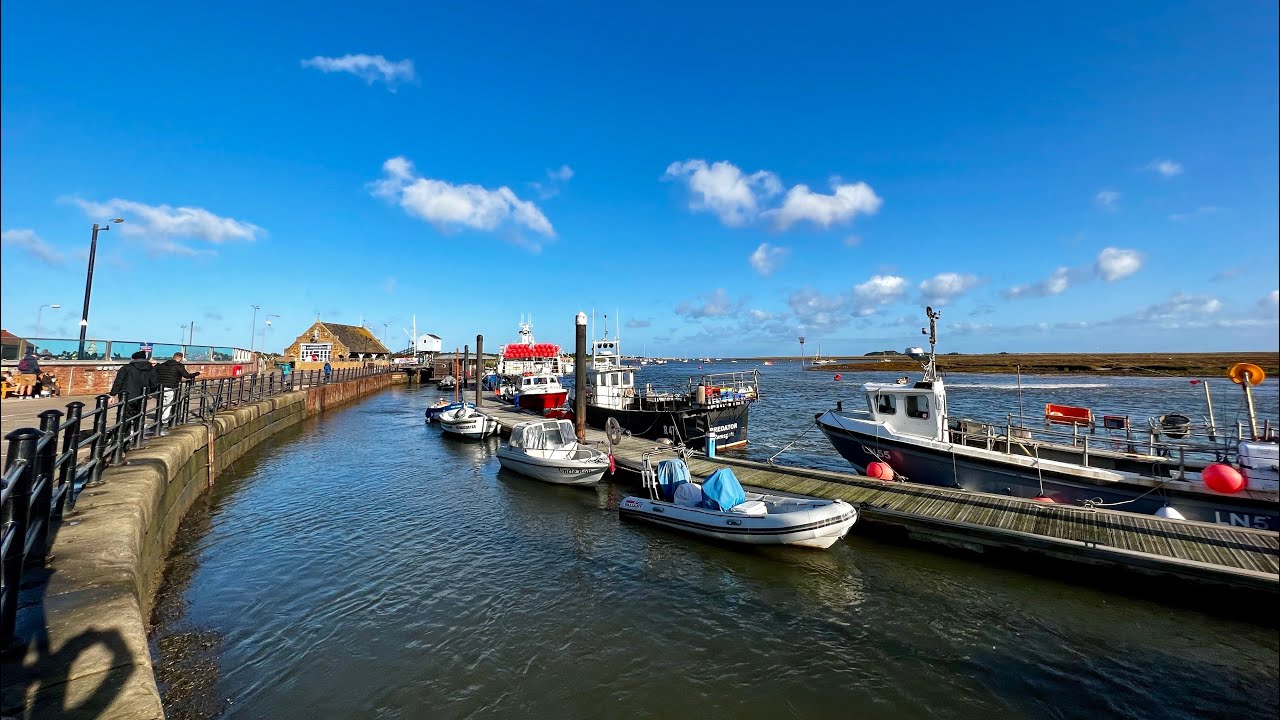 Wells Harbour in Autumn Sun