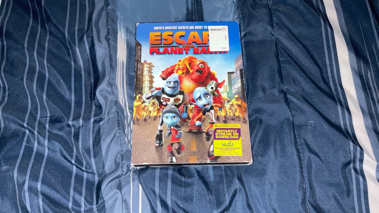 Opening to Escape from Planet Earth 2013 DVD