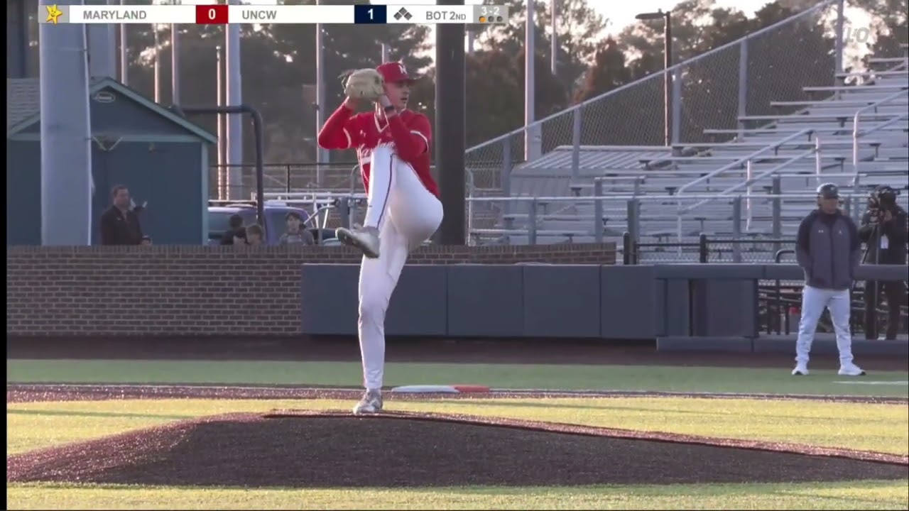 Jake Yeager - First Start Sophomore Year - UMD vs UNC Wilmington