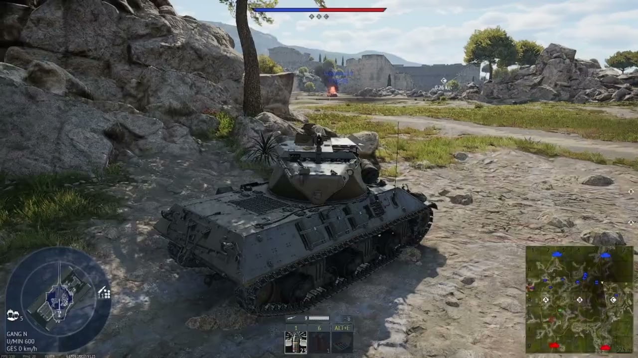 Erste fahrt M36b2 BR .5.7#warthunder