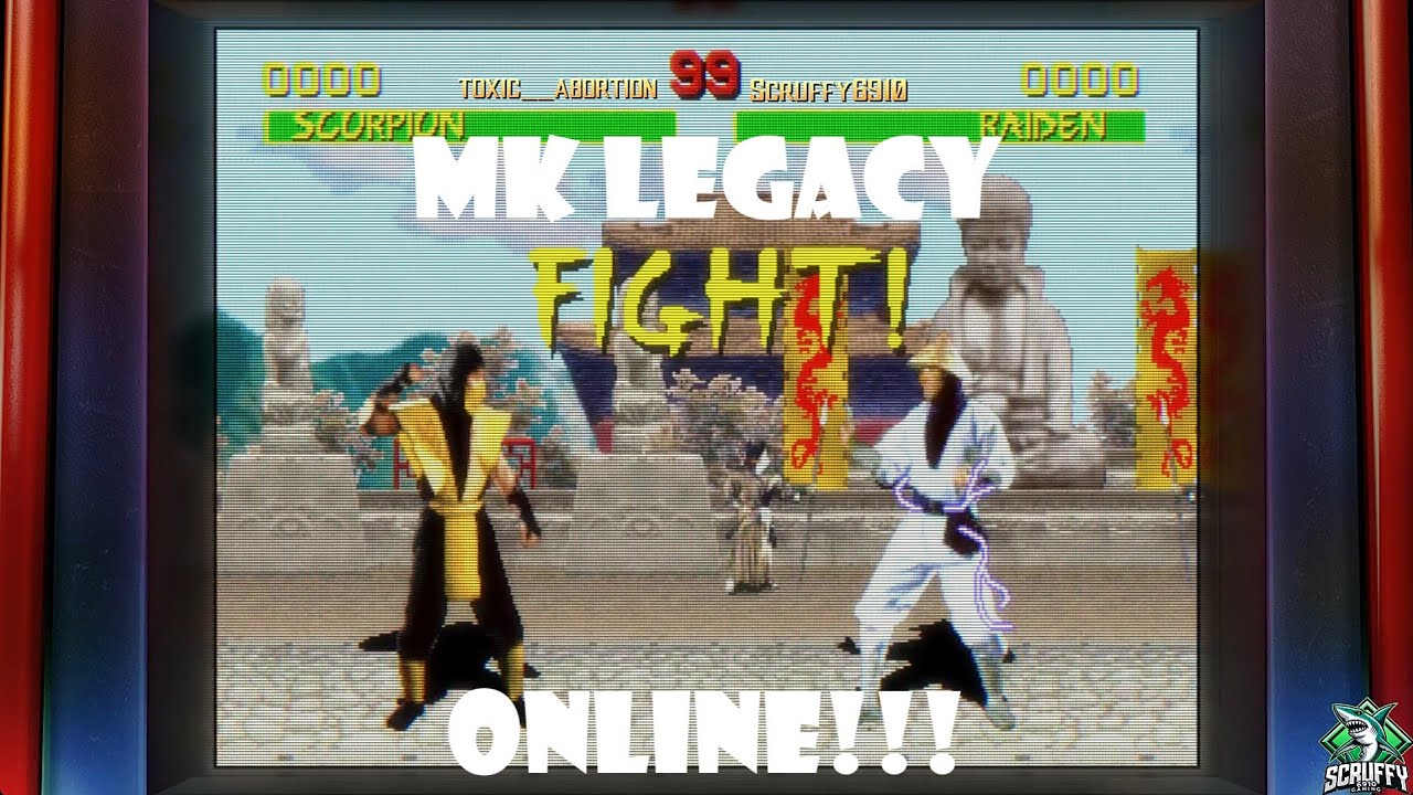 MK LEGACY ONLINE (Мой единственный онлайн-матч) | Mortal Kombat Legacy Kollection
