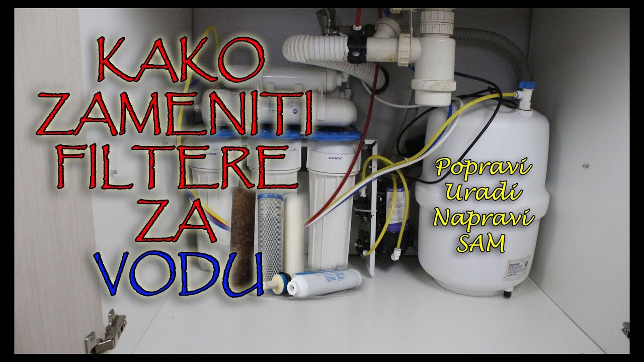 Zamena filtera za vodu - Reversna osmoza