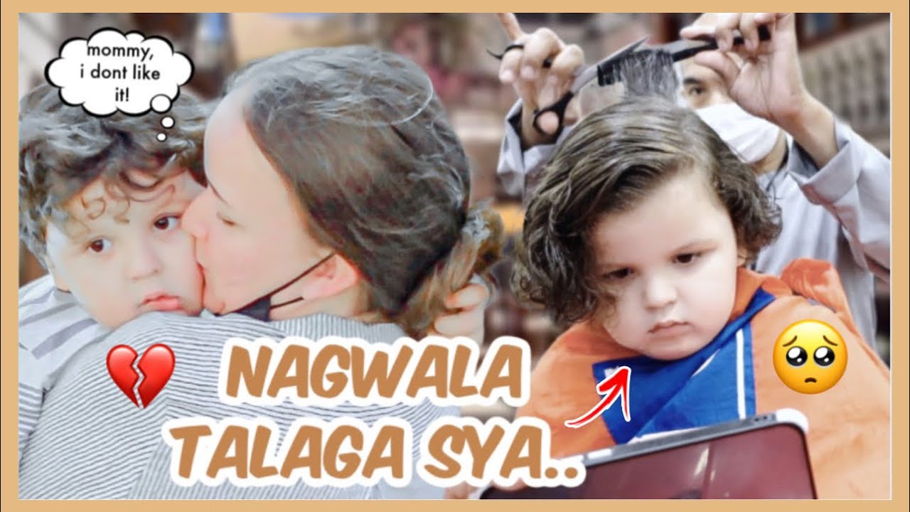 NAGWALA SI ARYAN SA BARBER SHOP! HIRAP TALAGA KAMING PAKALMAHIN SYA!