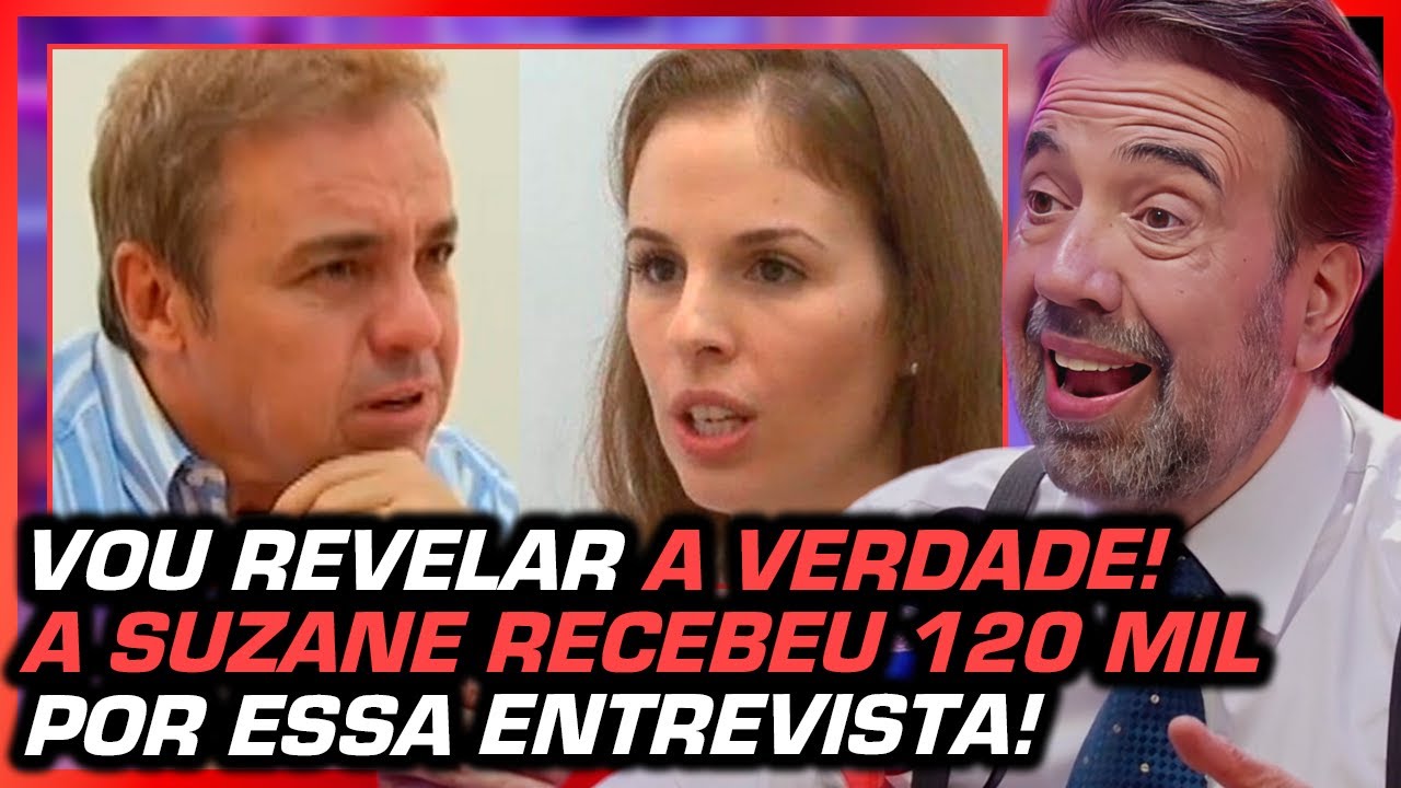 O MISTÉRIO DOS R$ 120 MIL: O SEGREDO que fez o NAMORADO de SUZANE RICHTHOFEN fugir. dela.
