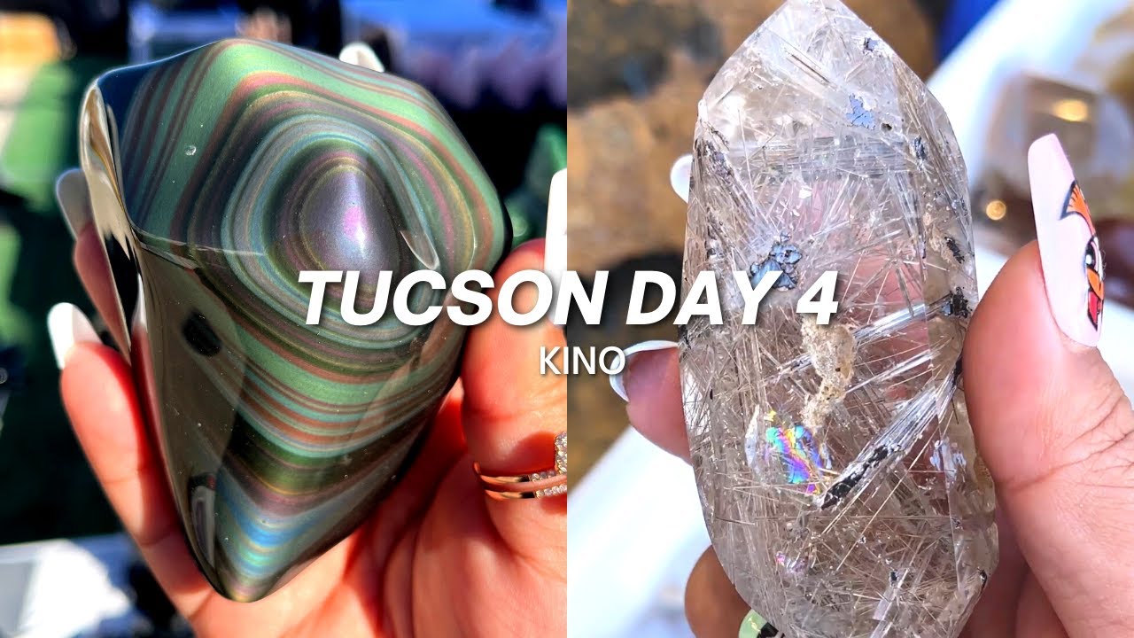 TUCSON GEM AND MINERAL SHOW 2023 | VLOG DAY 4 | KINO SHOW
