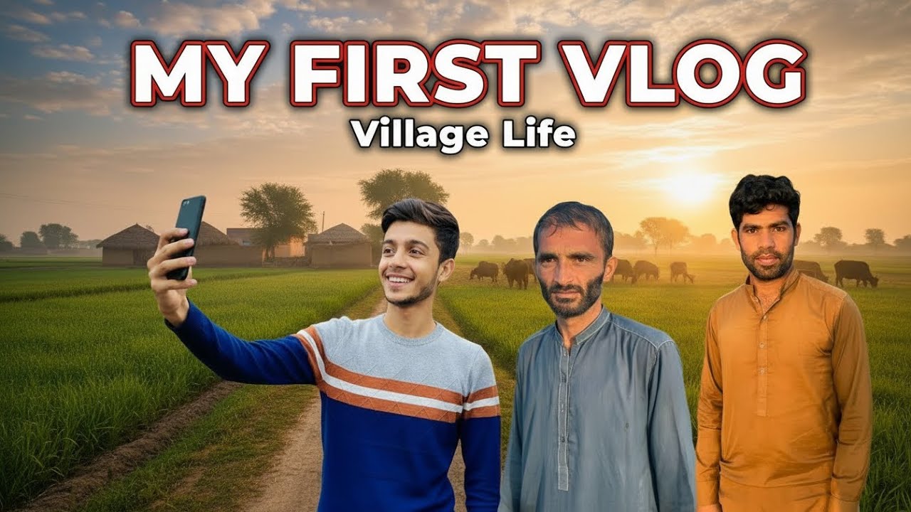 My First Vlog On Village Life 😍 