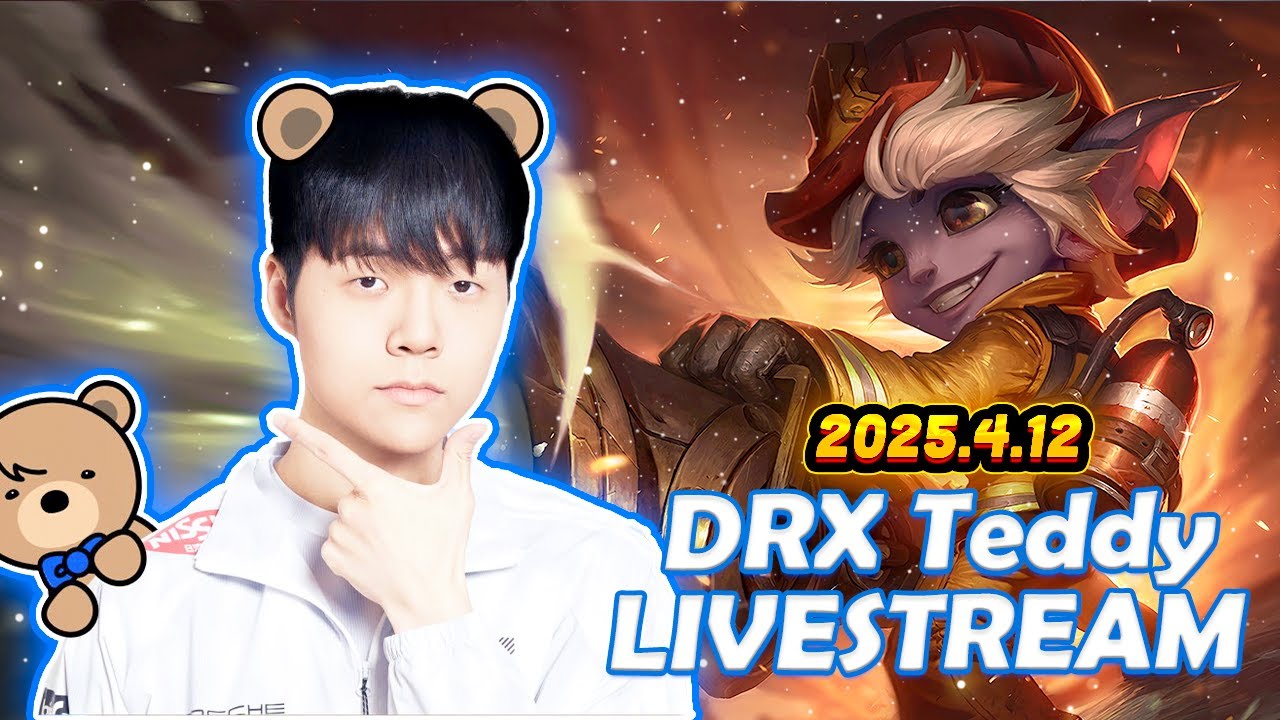 DRX Teddy Fullstream 2025.4.12 KR Challenger Gameplay