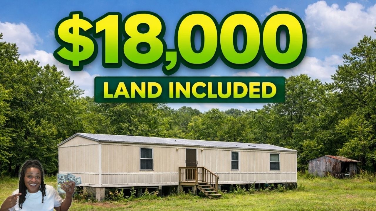5 скрытых, требующих ремонта мобильных домов с земельным участком, которые вы пропустили на Zillow!