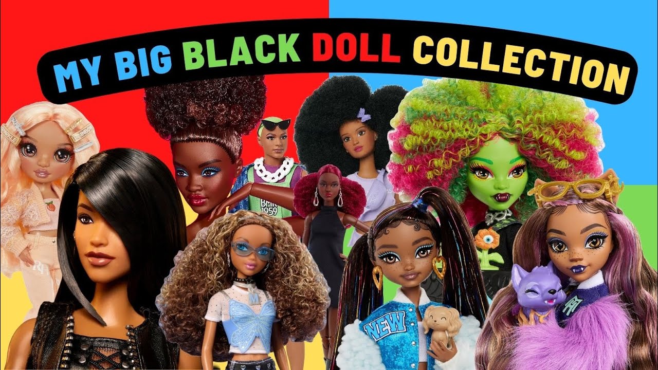Showing Off My Beautiful Black Dolls | Collection Tour