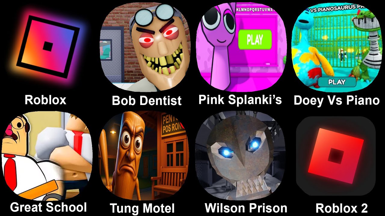 Robox, Bob Dentist, Pink Splanki's, Doey's Vs Pianosarus, Great School, Tung Tung Motesl, Wilson Pri