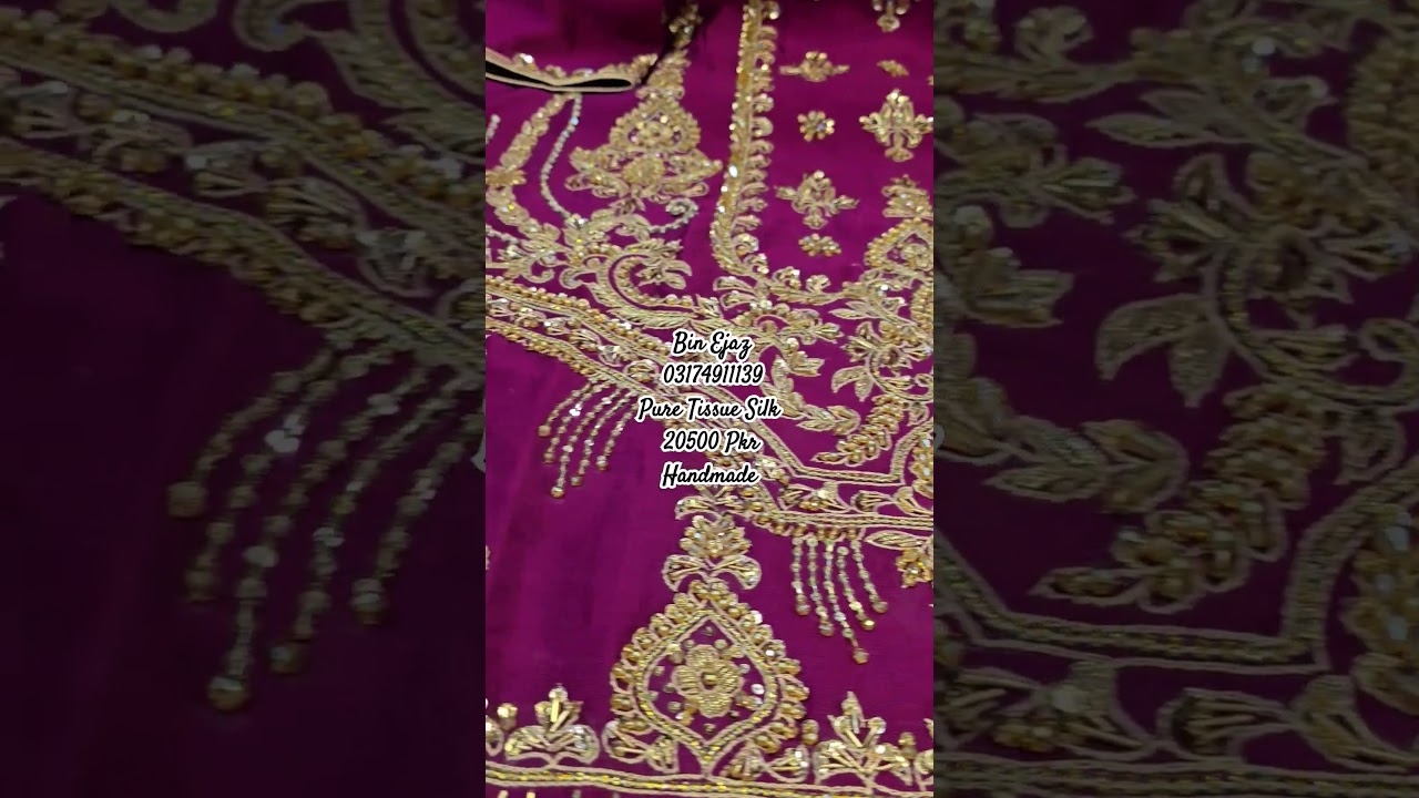 Pure Tissue Silk/Sheesha Silk/Handmade/Low Price Silk Dress 