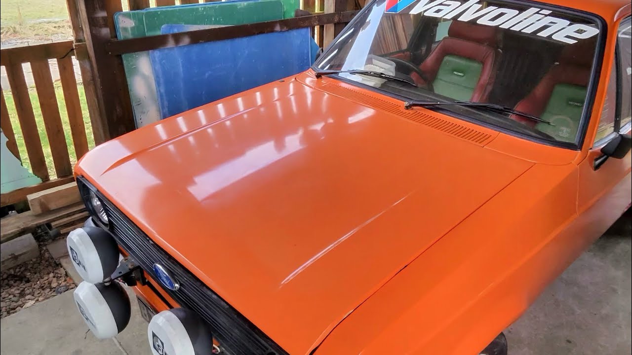 Ford mk2 escort time to start her up it has been a while summer is coming  👏💯💚👍🏴󠁧󠁢󠁳󠁣󠁴󠁿￼