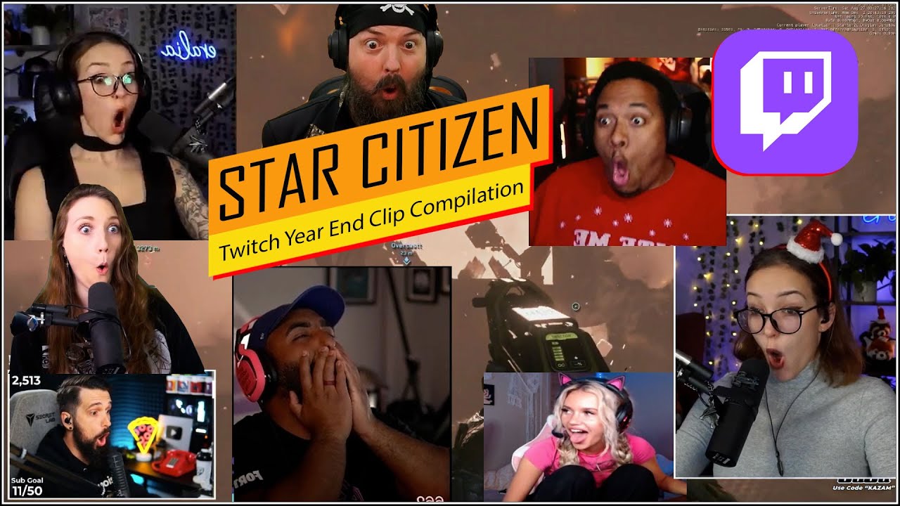Star Citizen Twitch End of Year Clip Compilation 2022