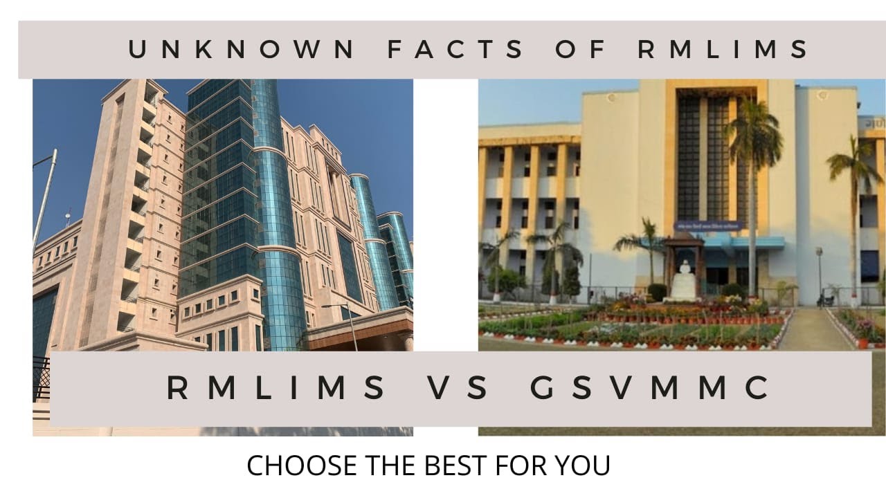 Dr.RMLIMS (LUCKNOW) VS GSVM (KANPUR)| EVERYTHING ABOUT RMLIMS| HOSTEL PICTURES| POORVISACHAN