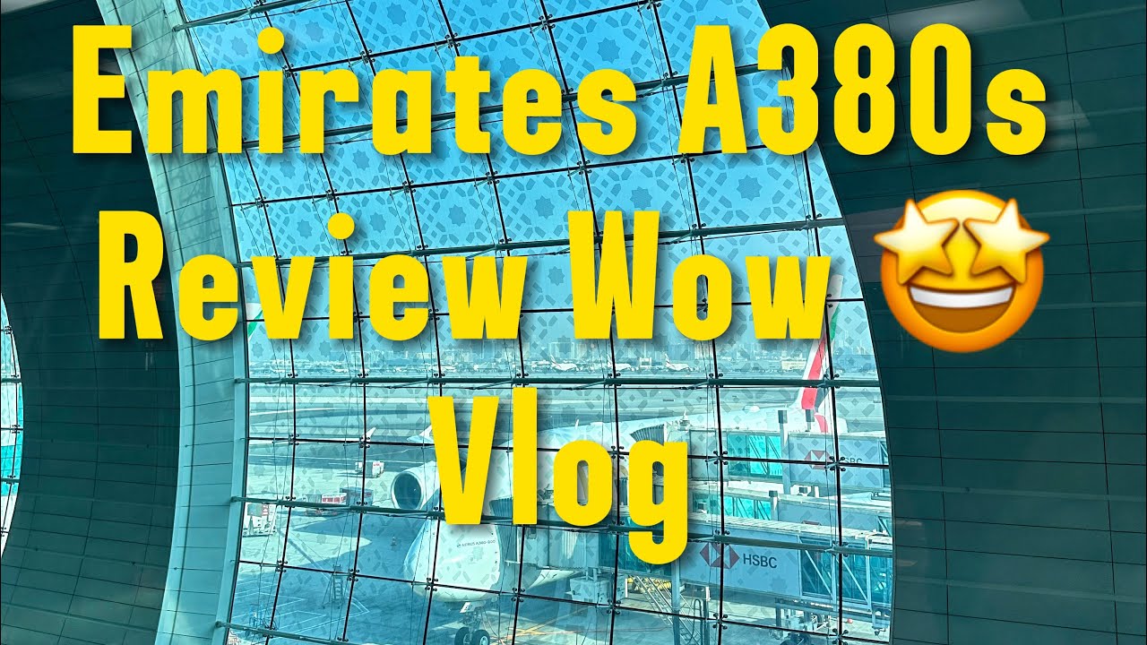 Emirates A380s Premium Economy 👌🏻 Dubai to London ✈️  Why You Should Always Travel With Best Airline