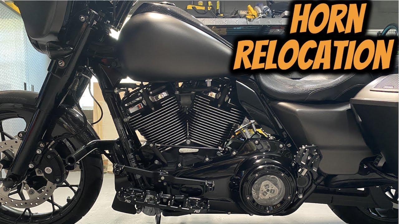 Relocate that ULGY horn on a Street Glide | Build Series | Part 14