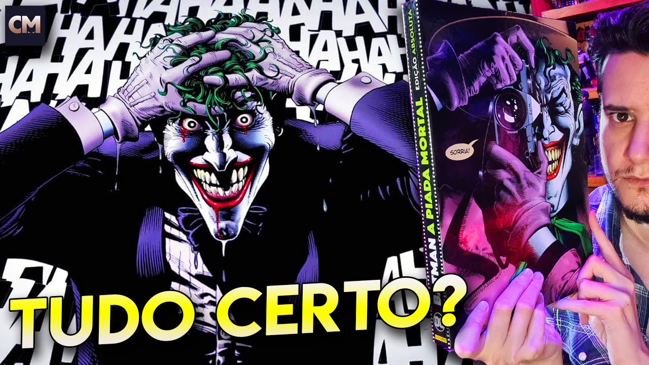 BATMAN A PIADA MORTAL EDIÇÃO ABSOLUTA | Tudo Certo com a Edição? | Panini Comics