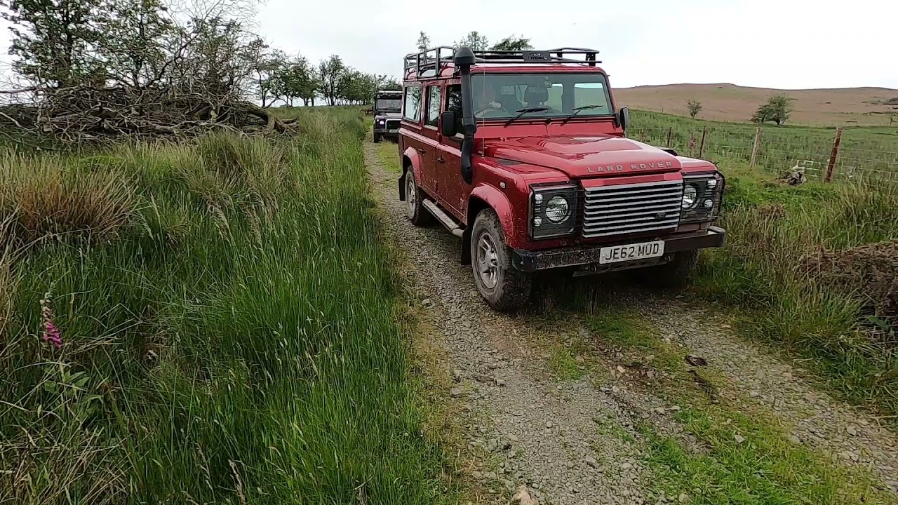 4x4 Wales Llandovery to Elan Valley - Water Breaks it's Neck